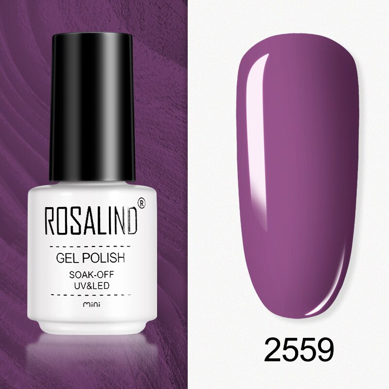Gel Nail Polish Purple Color Series 7 ml 2559
